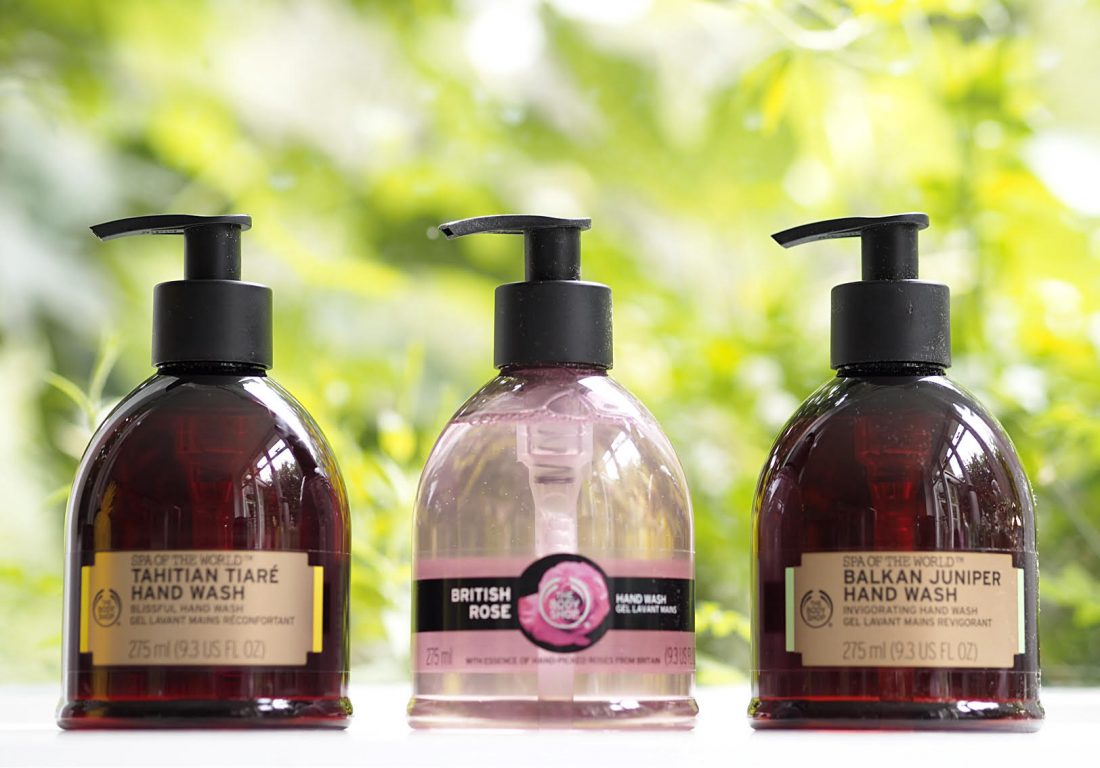 balkan juniper hand wash body shop